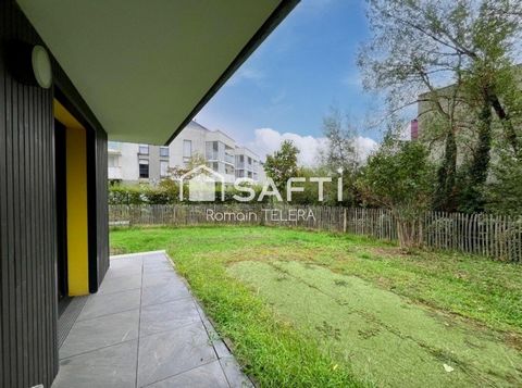 Villenave d'Ornon : T3 de 63 m² avec 153 m² de jardin et 2 places de parking