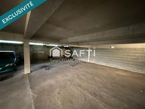 Hyper centre Cholet, emplacement parking couvert