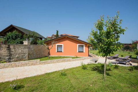 This attractive holiday home can host 4 guests comfortably. Located in Vodnjan, it comes with 2 bedrooms, a bubble bath and a private swimming pool where you can enjoy and relax. The home is 1 km from the sea and provides an opportunity to witness sp...