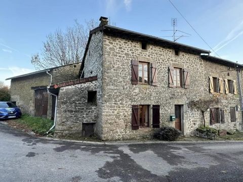 Situated in a small hamlet close to the Village of Saint Pardoux Le Lac and just 5 mins walk to the lake itself is this lovely stone property with a barn and garden of 667m2 The house comprises of on the ground floor, a lounge with wood burner, large...