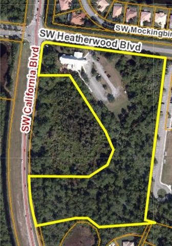 Strategic & Beautiful location near the intersection of Heatherwood & California. Contiguous to the upscale community 'The Vineyard' & across California St from the community of Lake Charles. The current zoning is institutional, which allows a pletho...