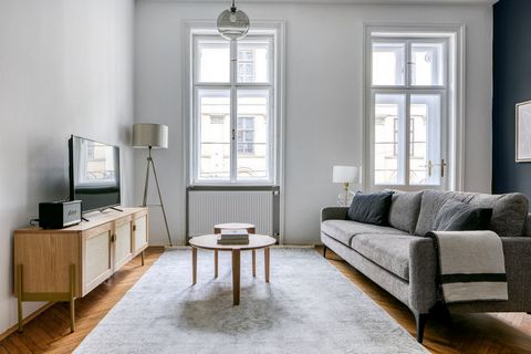 For stays longer than 1 month, we offer custom pricing. Please reach out for an exact quote! Discover the best of Vienna, with this modern apartment in a great location. It’ll be easy to simply show up and start living in this fashionably furnished a...