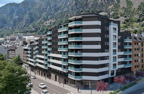 Newly built apartment in Andorra la Vella, Governement area. ~~It consists of 75 m. of surface, 2 double bedrooms, 2 bathrooms, new property, kitchen only furniture, interior wood carpentry, stoneware and parquet flooring, exterior aluminum carpentry...