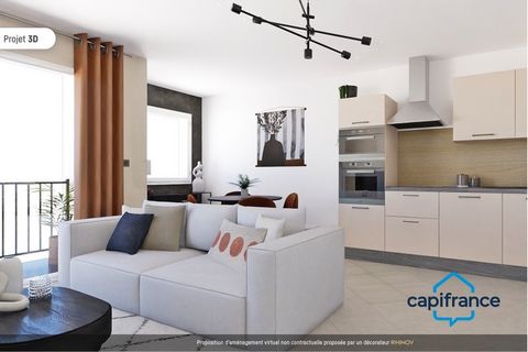 Dpt Hérault (34), à vendre SETE appartement T2 de 46,09 m² à quelques minutes de la plage