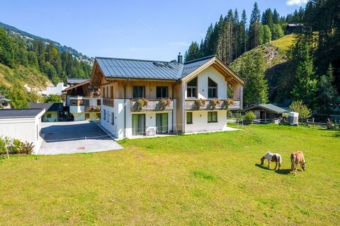 This plush chalet in Saalbach-Hinterglemm with a living-bedroom is surrounded by beautiful mountains and close to ski area. The well-furnished property is ideal for a couple. Rejuvenate yourself by warming up in sauna or just watching the scenery out...