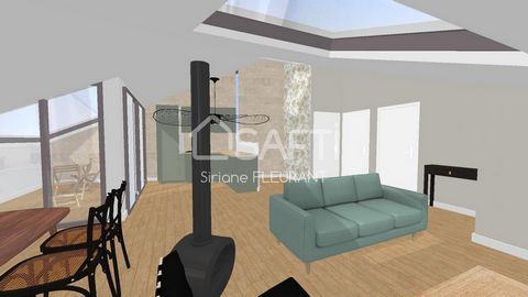 Appartement à rénover 105 m² - Terrasse - Saint Genès