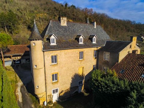 Nestled in the heart of St Cere, this magnificent castle, whose history begins in the 12th century, will charm you because it combines modern comfort with the character of the old. The castle is made up of 3 levels totaling approximately 360m² of liv...