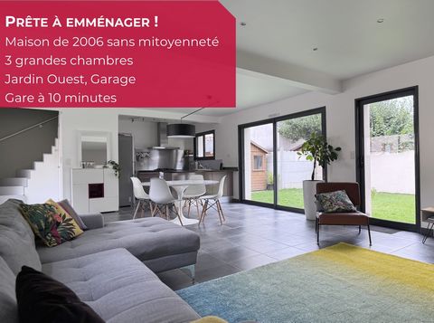 Arnold DENES, votre conseiller immobilier Noovimo à Rennes, vous invite à découvir cette maison familiale avec jardin, contemporaine et sans mitoyenneté. Elle est nichée dans une impasse dans le quartier de la Pommeraie (anciennement Francisco Ferrer...