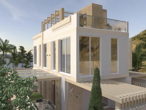 Villas independientes de lujo en venta en Charco del Pino, Granadilla de Abona. Estas villas familiares ofrecen 147m2 interiores sobre una parcela de 215m2. Se distribuyen en 3 amplios y cómodos dormitorios, 3 baños completos, cocina equipada, comedo...