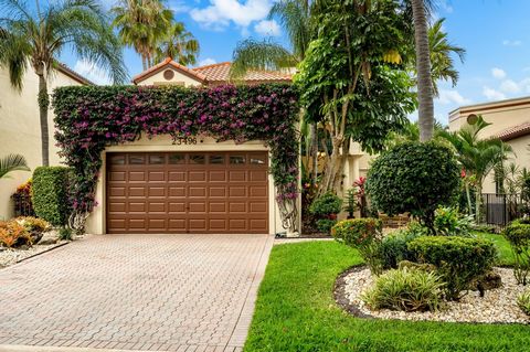 A magazine-worthy showplace, this lavish three-bedroom residence, with 2,750 +/- total square feet in prestigious Valencia, Boca Pointe, is move-in ready and sure to please the most astute buyer. Stunningly renovated, details include volume ceilings,...