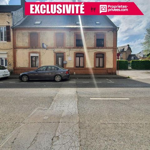 Exclusivité Benjamin Propriétés Privées ! à Hirson, découvrez cet immeuble composé de 4 logement : RDC : 1 T3 avec terrain et terrasse actuellement loué 480 euros/mois au 1er étage : 2 T2 anciennement loué 410 euros/mois chacun au 2ième étage : 1 T3 ...