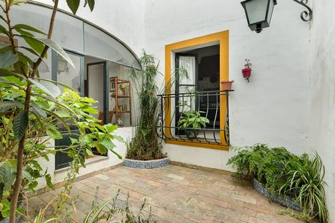 Imposing ground floor manor house with a large backyard, placed in a privileged location in the historical centre of Évora, on Rua dos Três Senhores, numbers 6 and 8. The property has approved project for the construction of a villa with swimming poo...