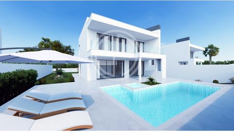 Welcome to Sorrisa o Sol, a development offering a peaceful and comfortable living experience right in the center of Algoz, near Guia and Albufeira. This project includes 7 villas: 3 detached and 4 semi-detached on one side. All feature four bedrooms...