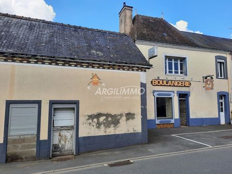 In Semur-en-Vallon, een charmant dorpje in de Sarthe dat bekend staat om zijn kasteel en zijn 'Treintje'-museum, bieden wij u de aankoop aan van dit pand, een 'voormalige bakker', bestaande uit een laboratorium, een commercieel pand en een te renover...