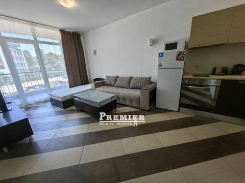 Spacious one-bedroom apartment on the first line of the sea in Sunny Beach. The apartment is for sale fully furnished and equipped. It is located on the third floor and consists of a corridor, a spacious living room with a fully equipped kitchen, a b...