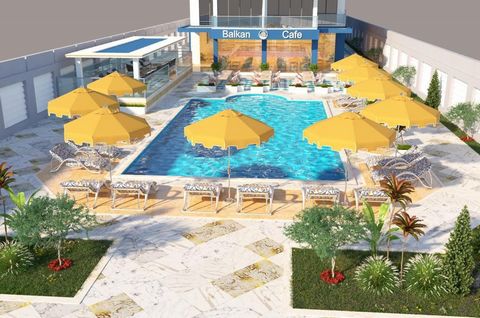   Possiedi la tua unità ora a Balkan Beach. Al-Ahlya. Hurghada . Vicino all'Hawaii Cesar Hotel e al fiume Hawaii. aree da 62 metri a 100 metri e un'area marina di 350 metri Sono disponibili una camera e una sala e due camere e una sala Servizi del pr...