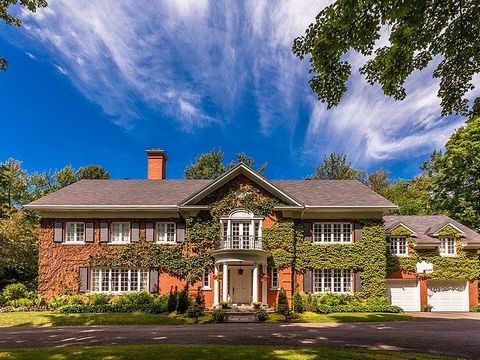 Magnificent and prestigious property located in Sherbrooke in the peaceful area of Lenoxville. This splendid home with eight bedrooms and surrounded by mature trees provides you with unparalleled privacy! 3 full bathrooms + 2 powder rooms. Very well ...