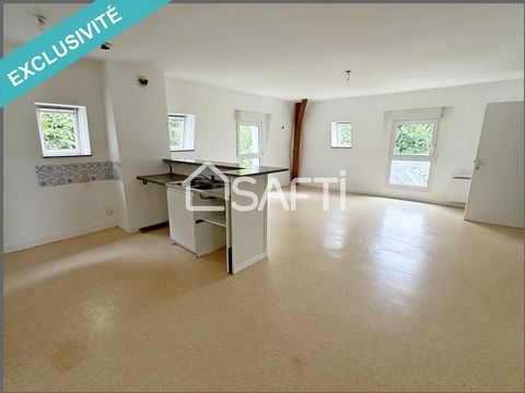 Grand appartement contemporain de 120 m2 en parfait état situé au second et dernier étage d'une toute petite copropriété de standing à Saint Georges des sept voies 49350 à cinq minutes des Rosiers sur Loire et du Thoureil. Cuisine, beau salon lumineu...