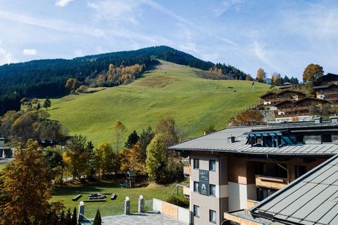 Mieszkanie wakacyjne posiada między innymi 2 łazienki z osobną toaletą, balkon lub taras i wiele więcej. Jest aneks kuchenny, więc możliwości gotowania są ograniczone. Gustownie urządzony apartament Saalbach, jak również wewnętrzna strefa wellness i ...