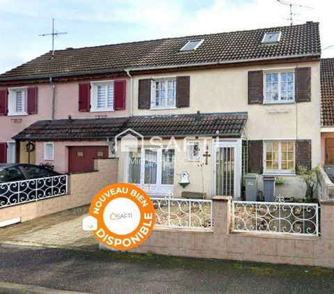 Maison accolée de 114 m² avec beaucoup de potentiel d'aménagement sur un terrain de 342 m²