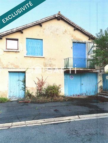 maison à rénové ou à démolir sur terrain de 1048m²