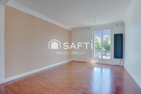BEL APPARTEMENT ENSOLEILLE AU PIED DU RER A NANTERRE VILLE