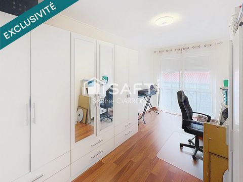 Charmante Maison Jumelée T3 entièrement rénovée en 2024 Mont ST Martin avec grande terrasse et garage.