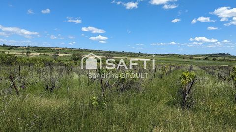 TERRAIN AGRICOLE /LOISIR de 12865m² ENTRE MAGALAS et St GENIES DE FONTEDIT