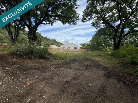 Terrain constructible de 634 m² viabilisé