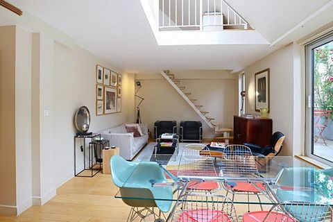 Duplex lumineux avec terrasse