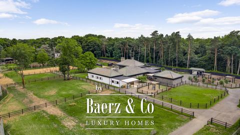 Statige villa met charmant gastenverblijf en paardenfaciliteiten aan de rand van Nationaal Park “De Meinweg”. Op een adembenemende locatie, grenzend aan Nationaal Park “De Meinweg” en op steenworp afstand van Golfbaan “de Herkenbosche”, ligt deze exc...
