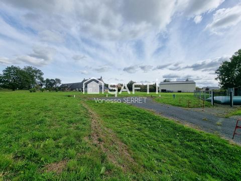 Terrain constructible viabilisé – 815 m² – Cahagnes (14240)