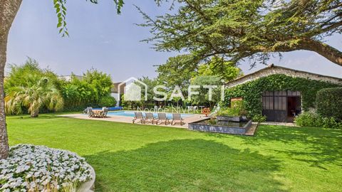 Maison 310M2,4 chambres,piscine, dépendances 220M2, parc aboré