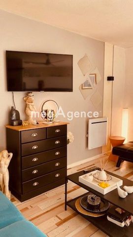 Studio meublé de 26 m² à Gruissan – À deux pas des plages