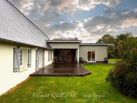 PLAIN-PIED - 3 CHAMBRES - VASTE PIECE DE VIE 60M2