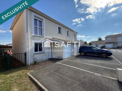 Maison contemporaine avec jardin et parking