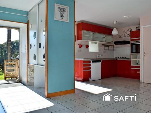 Maison 2en1 : vie privée + activité locative