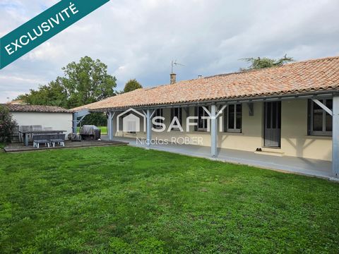 Maison trois chambres, jardin, garage !