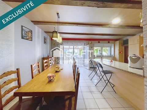 JOLIE MAISON JUMELÉE 240M2 AVEC JARDIN 760M2 ; TERRASSE , GARAGE 5 VOITURES;