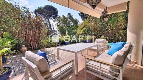 Appartement T2 bis en rez-de-jardin avec terrasse et aperçu mer