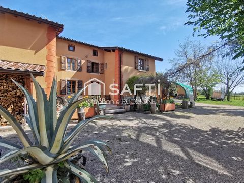 corps de ferme rénovée T6+ étang+11880m² de parcelle