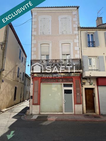 Immeuble avec maison de ville et local commercial transformé en studio – Villeneuve-sur-Lot