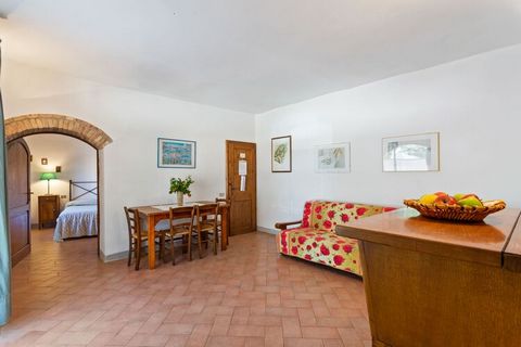 Why stay here? This typical country farmhouse in San Gimignano on the green hills of the Sienese countryside can host a large family or a group. This tastefully-decorated home has a shared swimming pool for you to enjoy a refreshing dive. A pet is al...