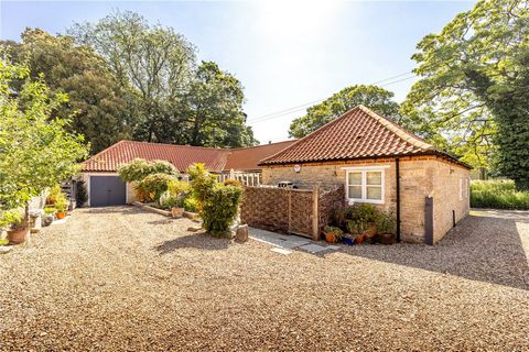 In a tiny village between Grantham and Sleaford, a truly heavenly home converted to a single storey dwelling around twenty years ago from an open-fronted barn, is full of light and space with a wonderful connection to the outside yet provides a real ...