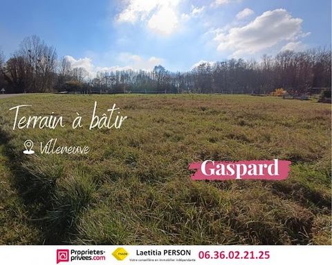 VILLENEUVE RENNEVILLE CHEVIGNY (51130) Venez découvrir ''Gaspard'' ce terrain situé à la sortie du village de Villeneuve, Gaspard dispose d'une surface de 921 m² Un peu d'infos sur le secteur: Villeneuve est un charmant village situé à 6 km de Vertus...