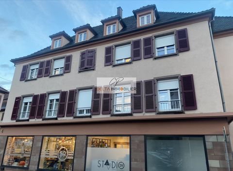 Apartment very well located in the very center of THANN, ideal investor or first time buyer. It is composed of: entrance, hallway, kitchen space, bathroom, separate toilet, 4 rooms, storage room. Very low charges: only building insurance, cold water....