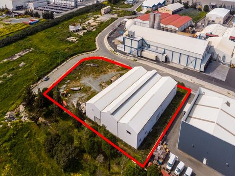 The property is an industrial leasehold property located within the Governmental Industrial Area of Aradippou, Larnaca. It is located southeast of the Kalo Chorio round-about, providing great connection to the main highways to Nicosia and Limassol, w...