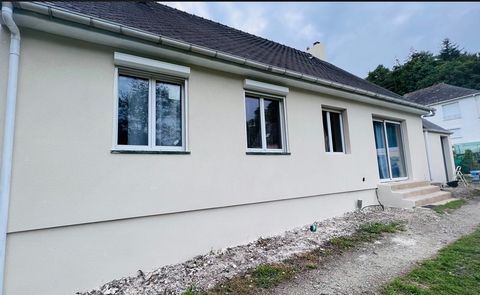 Dpt Finistère (29), à vendre QUIMPER Sud - Maison plain pied de type 5 de 127 m² habitable - Terrain de 450 m² - Garage