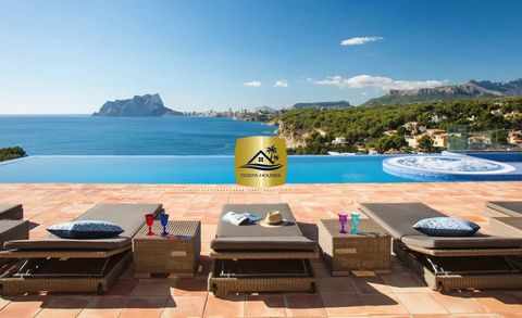 ❶ VILLA ANASTASIA · EXKLUSIVE LUXUSVILLA direkt am Meer in Benissa COSTA BLANCA | 6 Bett · 898m2 Bebaut · Sauna · Meerblick Immobilien COSTA HOUSES Luxury Villas S.L. ® · Diese prächtige Luxusvilla mit Meerblick in Benissa, COSTA BLANCA Nord, mit her...