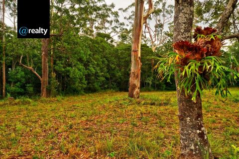 So you have a designer home? Check out this amazing block in the open rainforest to make your dream home a reality. Explore the huge banksia, Rose Gums, and Red Mahogany that create your wilderness of wild life and views... Special Features: - Road b...